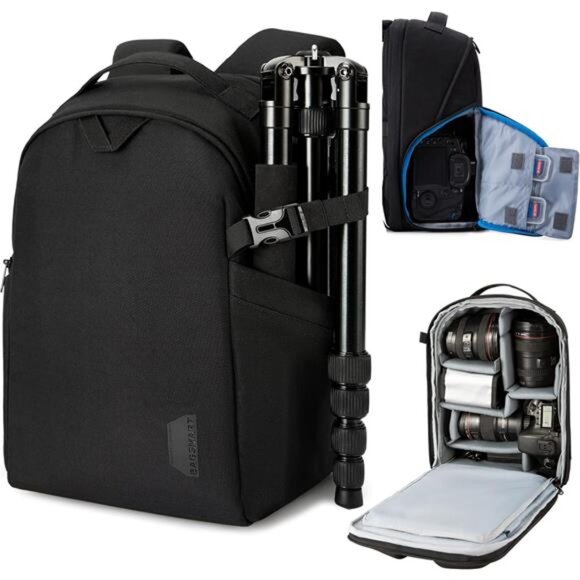 Other - Unisex Camera Bag Backpack Waterproof with Rain Cover Tripod Holder